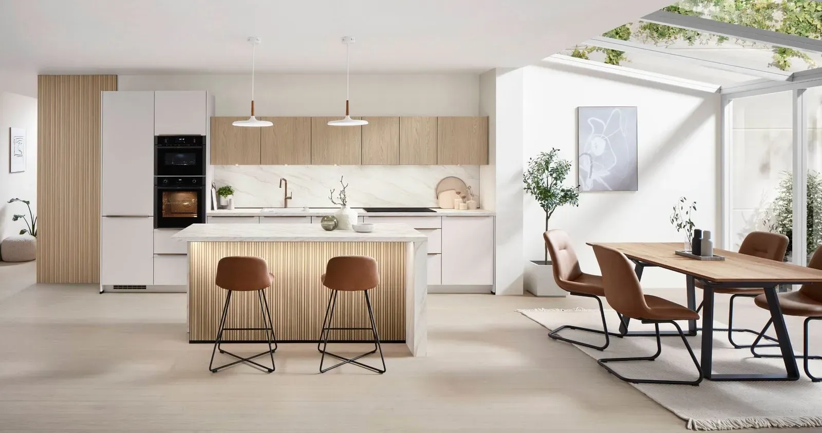 Cuisines bois, exemple d’inspiration