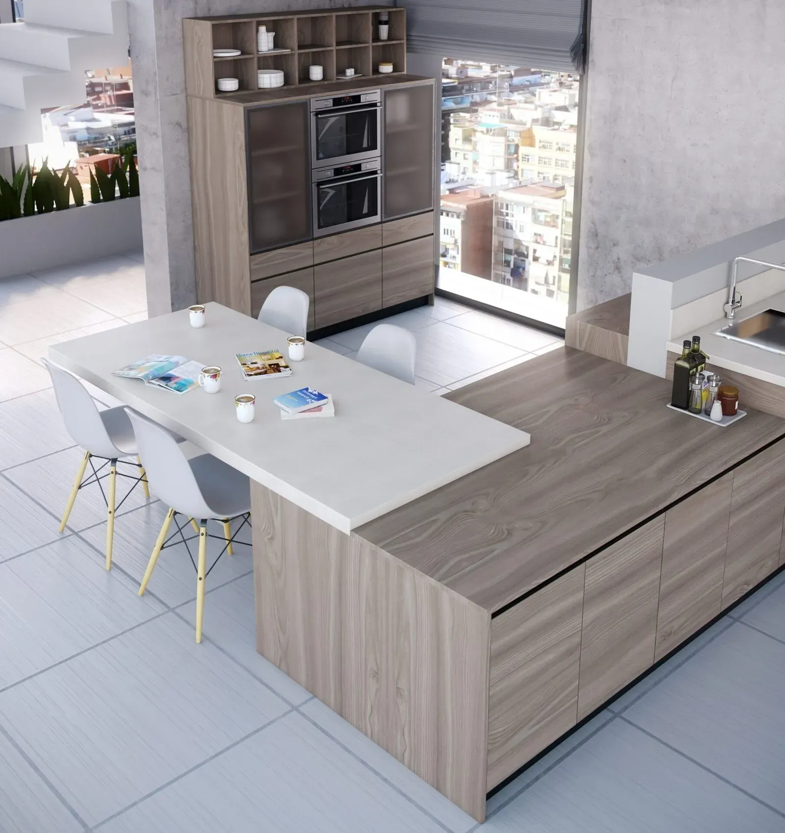 Cuisine en bois, inspiration 8