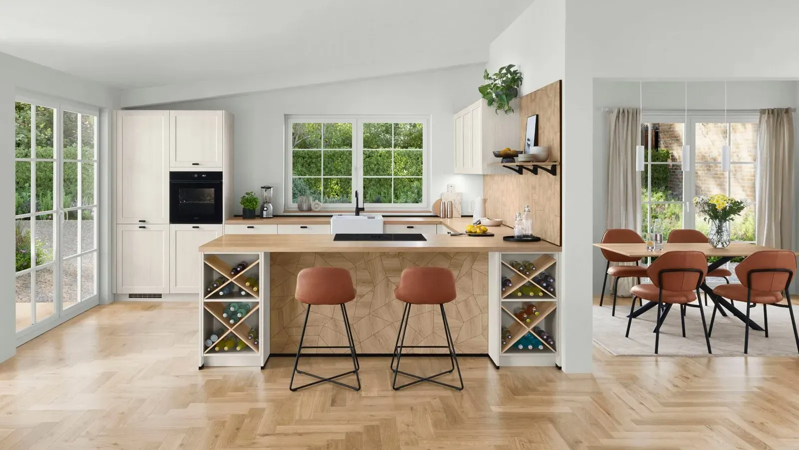 Cuisine beige, inspiration 8