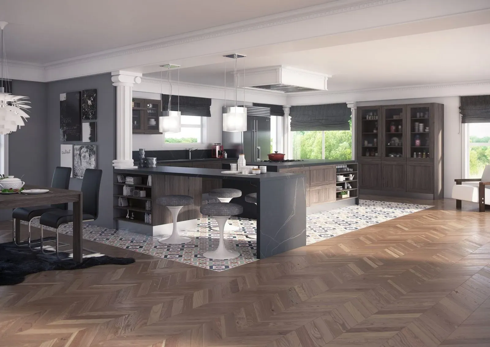 Cuisine en bois, inspiration 12