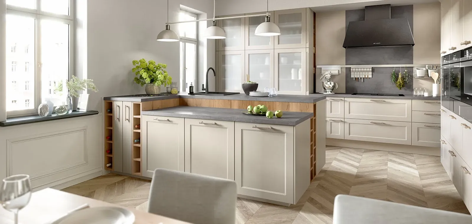 Cuisine beige, inspiration 14