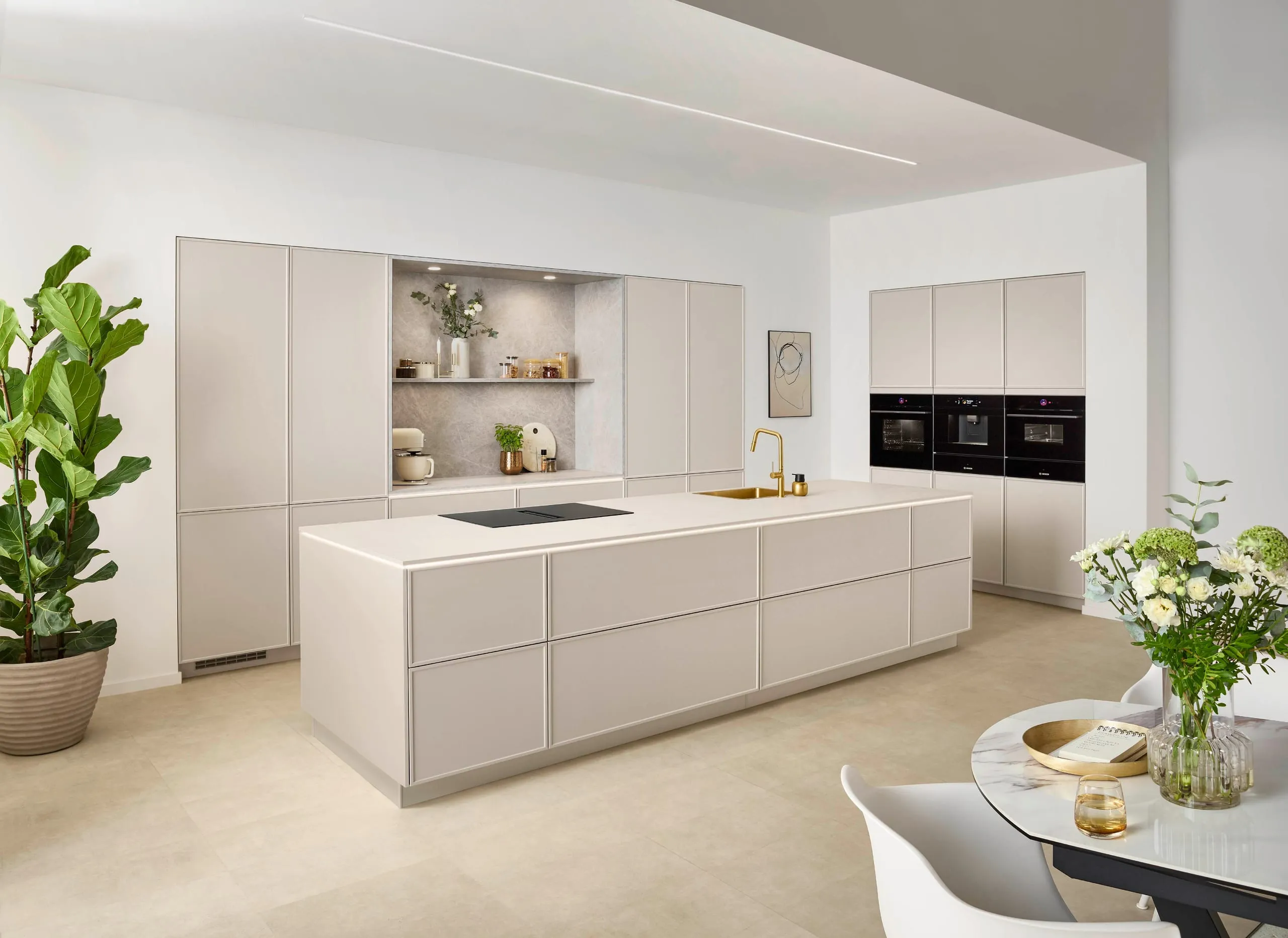 Cuisine beige, inspiration 38