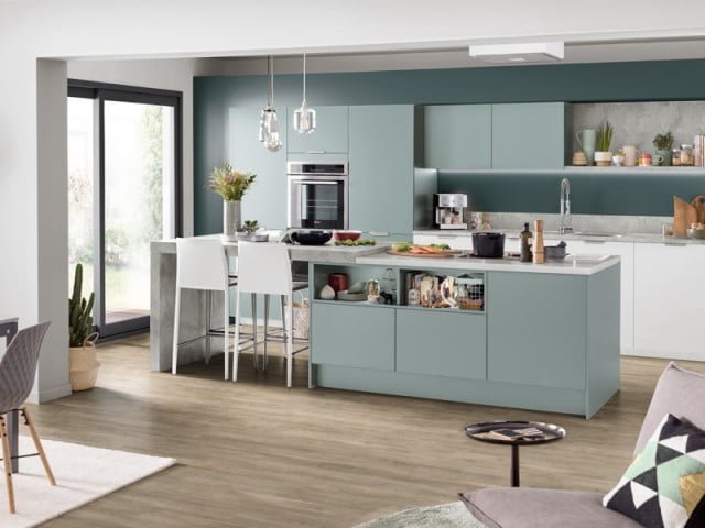 La Cuisine verte. 17 20210119 160234 8 solife vert pastel mat bl