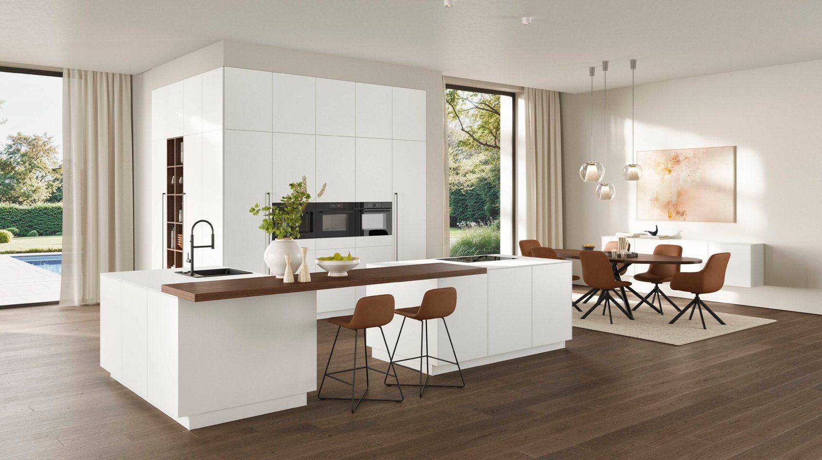 Cuisine blanche ; cuisiniste Narbonne cuisiniste indépendant Narbonne Cuisiniste à domicile. Cuisine moderne Narbonne